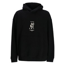 휴고 복싱 프린트 후디