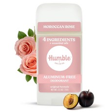 Humble 體香劑 經典配方 摩洛哥玫瑰, 1個, 70g