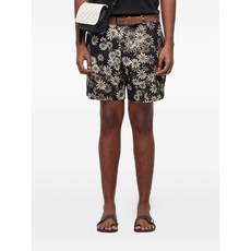 오스클렌 플로우 데이지 프린트 쇼츠