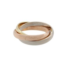 까르띠에 중고 트리니티 18K 트라이골드 링