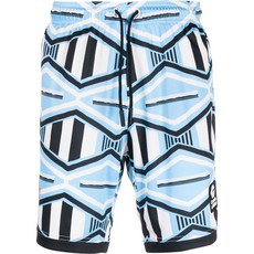 마르셀로벌론카운티오브밀란 패턴 드로스트링 트랙쇼츠