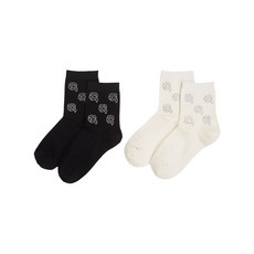 칼 라거펠트 아이콘 양말 2팩 세트