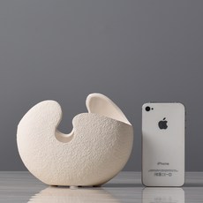 現代簡約創意陶瓷小花瓶,匠人手工製作, 小號花瓶