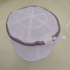 胸罩洗衣袋 3D支架立體防護, 細網雙層灰色文胸, 1套
