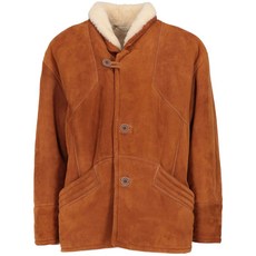 안젤로 빈티지 컬트 중고 1980s 시어링 칼라 재킷