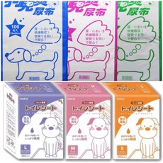 狗兒爽 寵物尿布墊 L/M/S 尺寸 尿布 除臭 清潔墊, 1箱, 8個裝