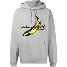 마하리시 로고 패치 후디