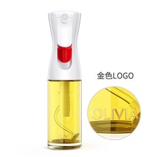荷蘭 霧化噴油壺 玻璃噴油瓶 廚房空氣炸鍋適用, 1個, 噴油壺flairosol金色logo