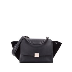 셀린느 중고 트라페즈 백 레더 스몰 사첼 백