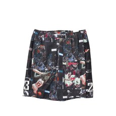 조던 플라이트 AOP 프린트 러닝 쇼츠