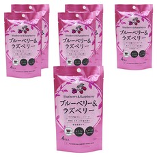 Fuji Foods 藍莓 & 覆盆子 4入, 52g, 6個