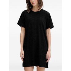 DKNY 엠보스드 로고 파자마 원피스 수영복
