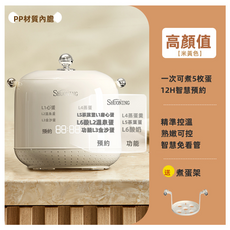 GUEFOON 家用蒸蛋煮蛋早餐機煮蛋器, 煮蛋器:77(8129)