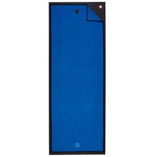 Manduka Yogitoes 素色系列環保瑜珈舖巾 隔絕公用墊可機洗 乾淨衛生止滑 LCYA, Be Bold Blue, 1個