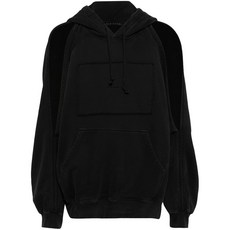 알랭폴 로고 자수 후디