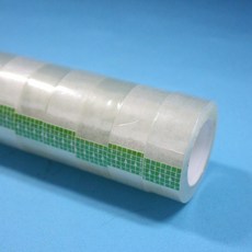迷你透明膠帶 (18mm) - 輕巧方便 黏性適中 適用於辦公與居家, 1個