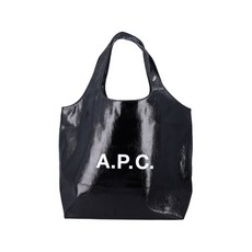A.P.C. 니논 로고 프린트 토트 백