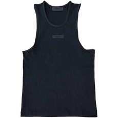 피어오브갓에센셜 로고 아플리케 탱크 탑