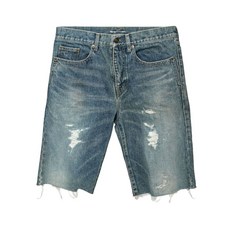 생 로랑 중고 코튼 쇼츠