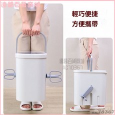 手搖洗衣機 迷你小型脫水機 宿舍家用免電手拉洗衣機 襪子半自動甩乾器, 新品免電洗衣機,配送排水管 + 鎖扣+瀝水蓋