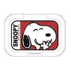 Bitatto 史努比 SNOOPY 濕紙巾蓋, 1個, 藍色