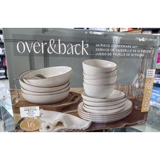 Over & Back 陶瓷餐具 16件組, 16