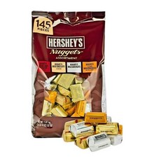 HERSHEY’S NUGGETS 綜合巧克力 1.47公斤 145件裝, 1個