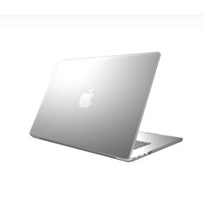 Switcheasy 魚骨牌 NUDE MacBook 磨砂筆電保護殼, 1個, Air 13吋M2/M3/M4-透白