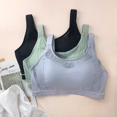 石墨烯滑滑杯月牙托提無鋼圈運動內衣 貨號965