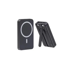 MagSafe行動電源 20000mAh 自帶線 無線充 磁吸 通過安全認證 隔日送達, 炫酷黑,20000mAh【雙線+支架+磁吸充】, KJ-790