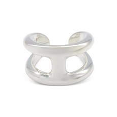 에르메스 중고 2010'S 스털링 실버 오스모즈 링