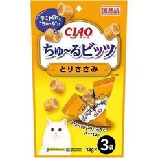 CIAO 啾嚕捲心塊 雞胸肉口味 12g 3入, 1個, CIAO啾嚕捲心塊-雞肉 CS-174