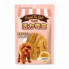 GooToe活力零食火雞筋長片 80g犬用火雞筋零食狗狗零食咬咬點心訓練獎勵 狗狗點心高蛋白零食耐嚼零食, 1個, 1g, NA