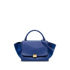 셀린느 중고 2014 스몰 레더 트라페즈 사첼 백