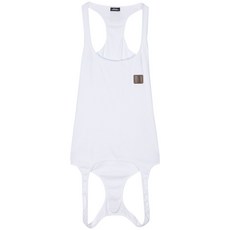 올리샤인더 로고 패치 더블 엔드 탱크 탑