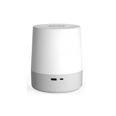 充電式觸控床頭小夜燈 三色調光柔和光線 便攜定時Type-C充電燈, 6000mah(三色調光)