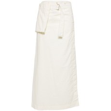 르메르 벨트 랩 스타일 맥시 스커트