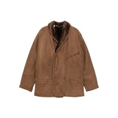 안젤로 빈티지 컬트 중고 1980's 시어링 칼라 코트