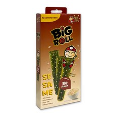 BIGROLL 燒烤海苔捲 芝麻風味, 7.5g, 1個