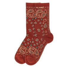 알라누이 반다나 골지 양말