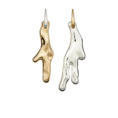 토리 버치 비대칭 리퀴드 이펙트 이어링