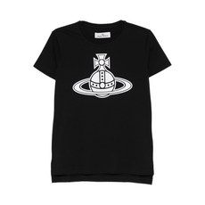 비비안웨스트우드 구체 그래픽 티셔츠