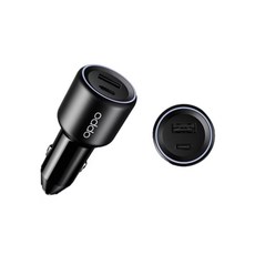 OPPO 原廠 SUPERVOOC 80W 車用充電器, CCB7JACH, 黑