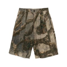 지기첸 트리 프린트 쇼츠