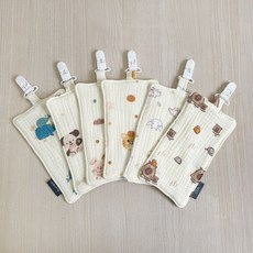 【 Chu-mi 啾米】四層紗夾式手帕, 橘貓, 3個, 1個裝