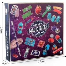 兒童魔術道具套裝禮盒 近景舞台魔術玩具 新版 超過75種魔術表演遊戲 附QR碼教學, 1個, 新版 - 彩盒(有QRcode說明)