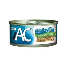 YAMI YAMI 亞米亞米 機能貓罐 70g AC健寶 BC幼寶 SC 護寶, 1個, AC1-7歲 鮪魚青花魚 70g