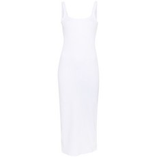 끌로에 러플 스트레치 드레스