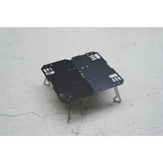 TiNY TiNY 輕量化小桌 碳纖維 鋁合金, Carbon碳纖維 x 鋁天板(灰)