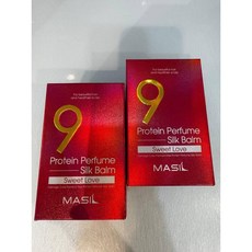 MASIL 9 蛋白香水絲滑修護髮霜 Sweet Love, 1個, 標準